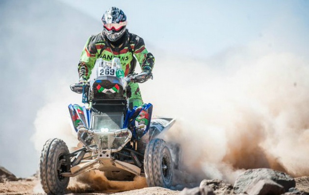 Resultado de imagen para gaston gonzalez piloto de cuatriciclo para el dakar 2017