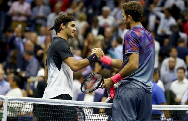 Federer, sobre Del Potro: "Jugó como un león"