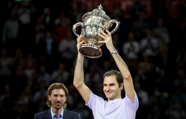 Federer, el segundo tenista con más títulos en la historia