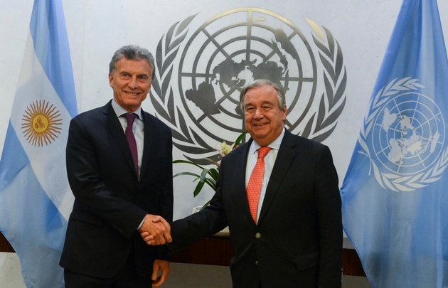 Macri pidió asistencia sanitaria de la ONU para Venezuela