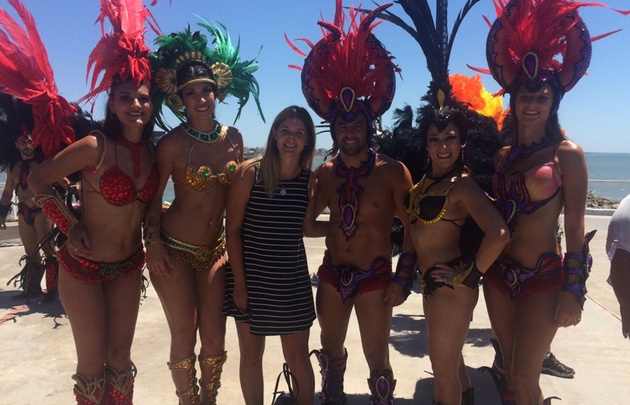 Resultado de imagen para El Carnaval de Gualeguaychú llegó a Mar del Plata