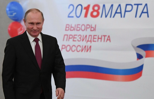 Aplastante victoria de Putin: gobernará Rusia por 25 años