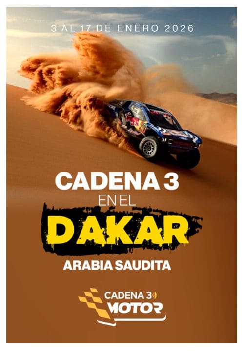 Cadena 3 en el Dakar 2026
