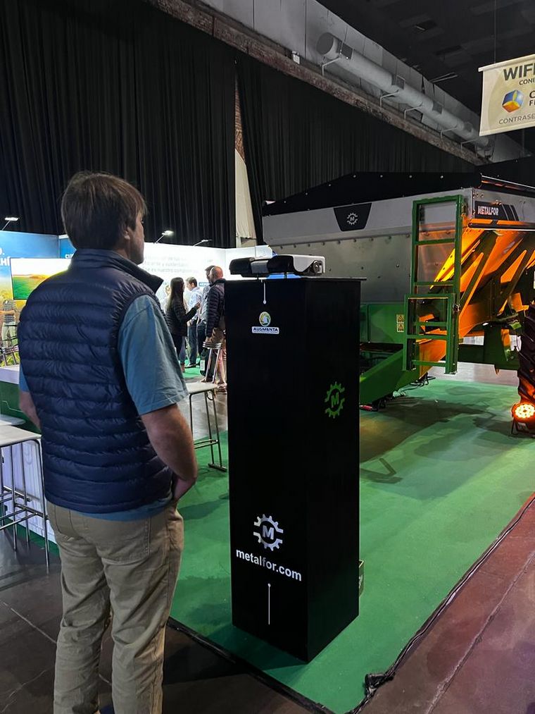 El Ing. Agr. Juan Pablo Rodríguez, Jefe División Fertilización de la firma cordobesa