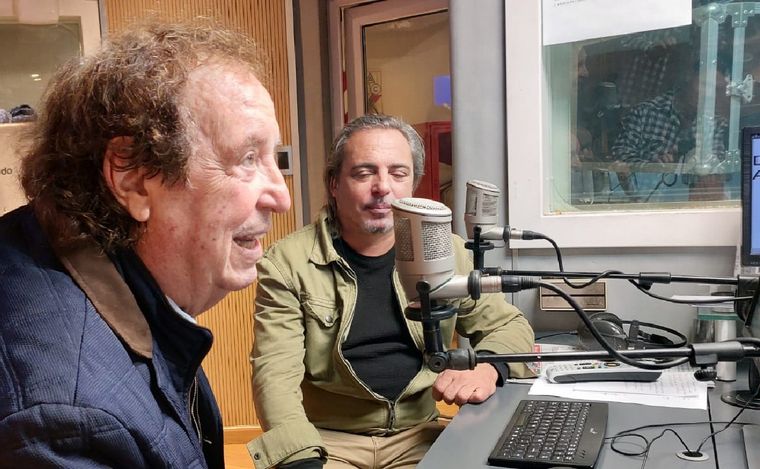 Dyango visitó Cadena 3 antes de su show en Córdoba.