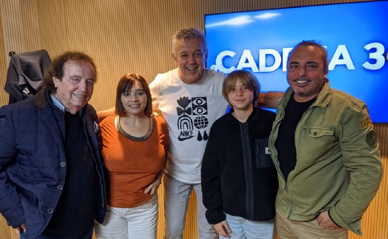 Dyango visitó Cadena 3 antes de su show en Córdoba.