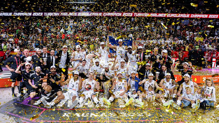 Real Madrid es el nuevo campeón de Europa (Foto:@RMBaloncesto)
