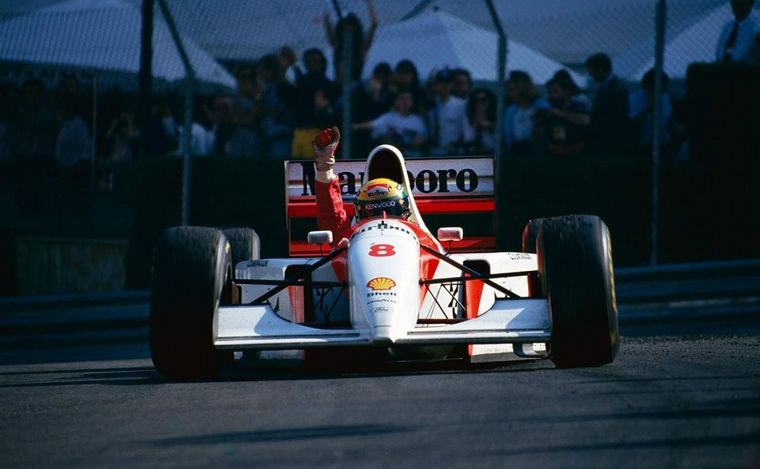 FOTO: Ayrton Senna, a 30 años de su récord de 6 victorias en Mónaco
