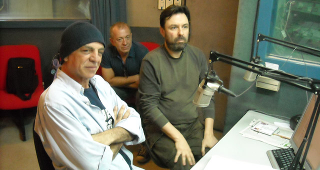 Boca de Fresa en los estudios de Cadena 3