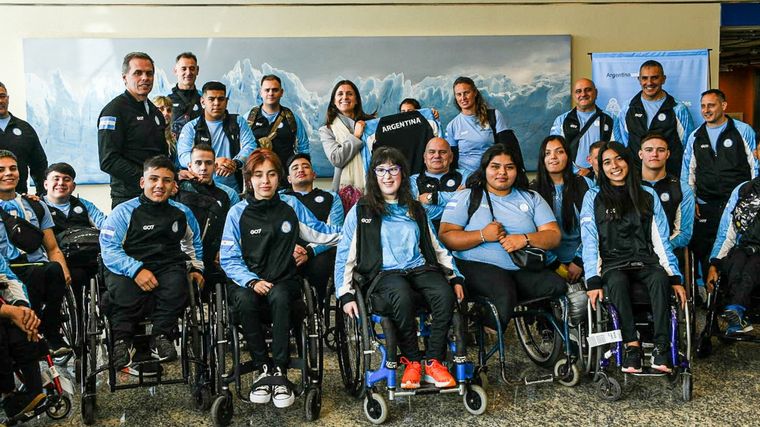FOTO: Argentina dirá presente en los Juegos Parapanamericanos Juveniles de Colombia