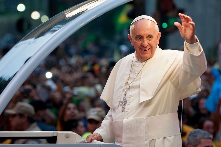 FOTO: El papa Francisco, en su faceta futbolera