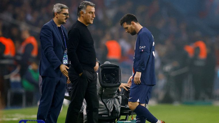 FOTO: Galtier confirmó que Messi no seguirá en PSG: 