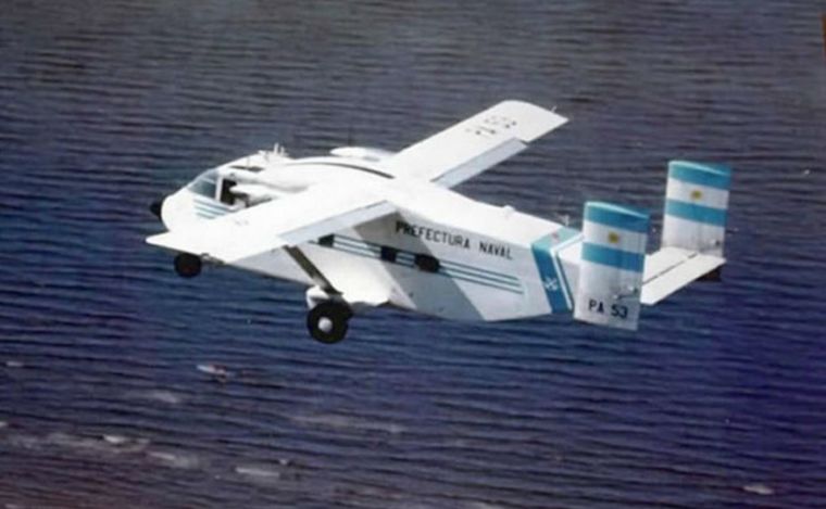 FOTO: Avión Skyvan PA-51, utilizado durante la dictadura en los 