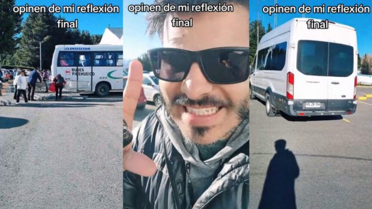 Un tik toker y los chilenos que compran en Argentina (Foto: The Clinic)