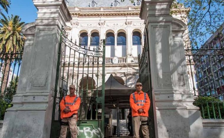 Reunión de la Asociación de Magistrados y Funcionarios del Poder Judicial en Rosario.