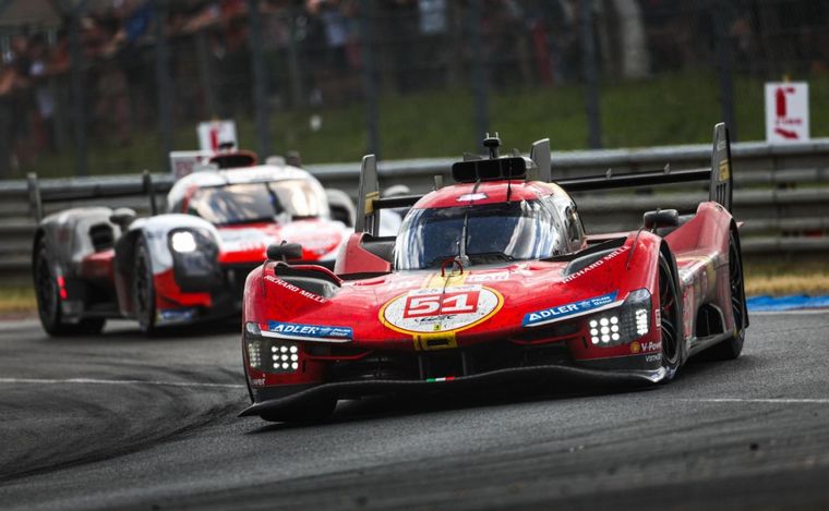 Pier Guidi, Calado y Giovinazzi llevan a Ferrari a la gloria en Le Mans