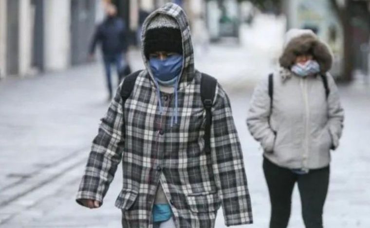 FOTO: Temperaturas bajo cero para Rosario y 30 localidades del país. 