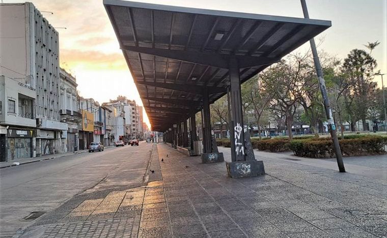 No hay colectivos este martes en Rosario por un paro en el interior del país.