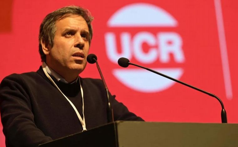 Gastón Manes, presidente de la Convención Nacional de la UCR (Unión Cívica Radical).