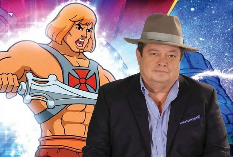 Murió Rubén Moya el actor de doblaje que le dio vida a He-Man.