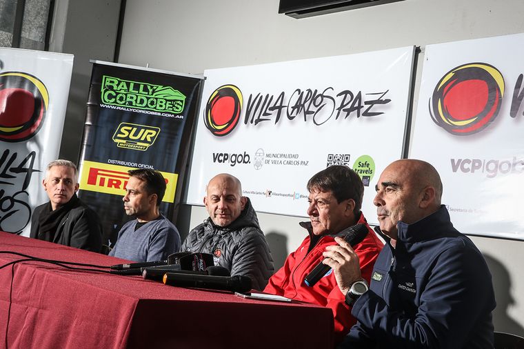 Villa Carlos Paz presentó oficialmente el “Rally Día de la Bandera”