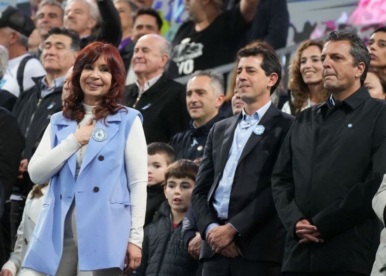FOTO: Cristina Kirchner, "Wado" de Pedro y Sergio Massa (Foto: archivo). 