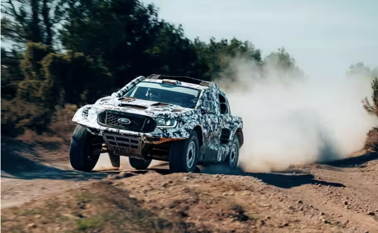 La Ford Ranger se prepara para debutar en el Dakar 2024