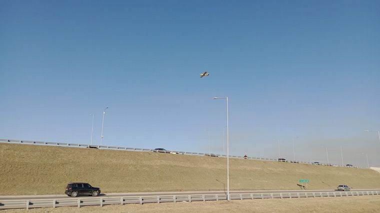 Un impactante incendio afectó pastizales en la Circunvalación de Córdoba