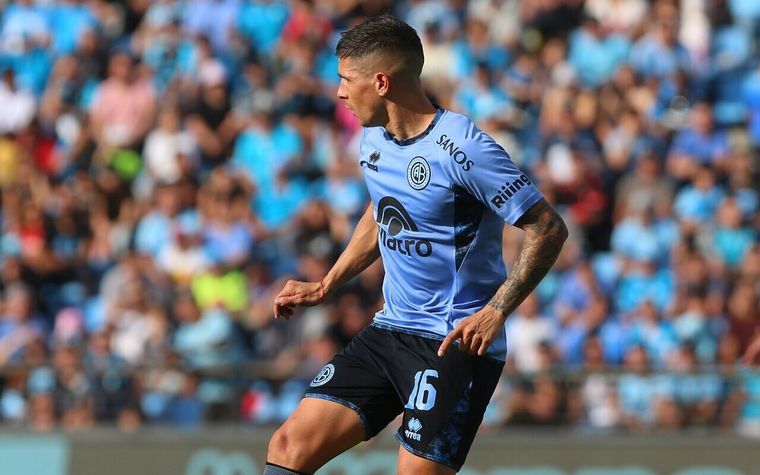 Iván Ramírez, en su último partido con Belgrano. (Foto: Prensa CAB)