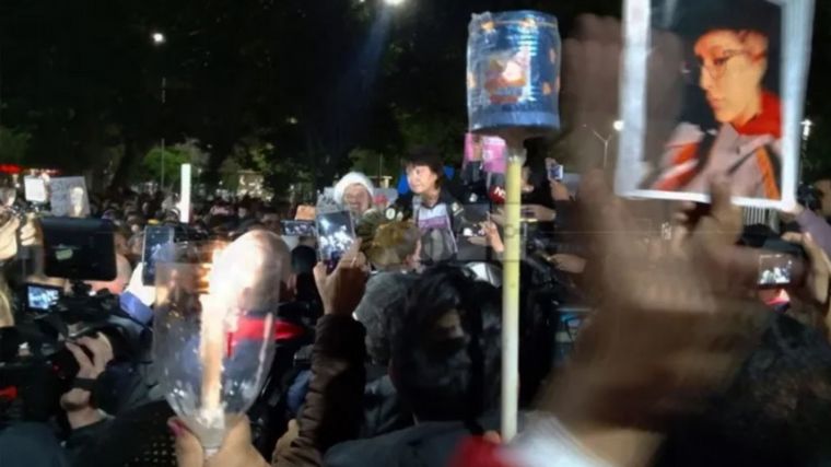 Marcha en Chaco para pedir justicia por Cecilia Strzyzowski (Foto: diario norte)
