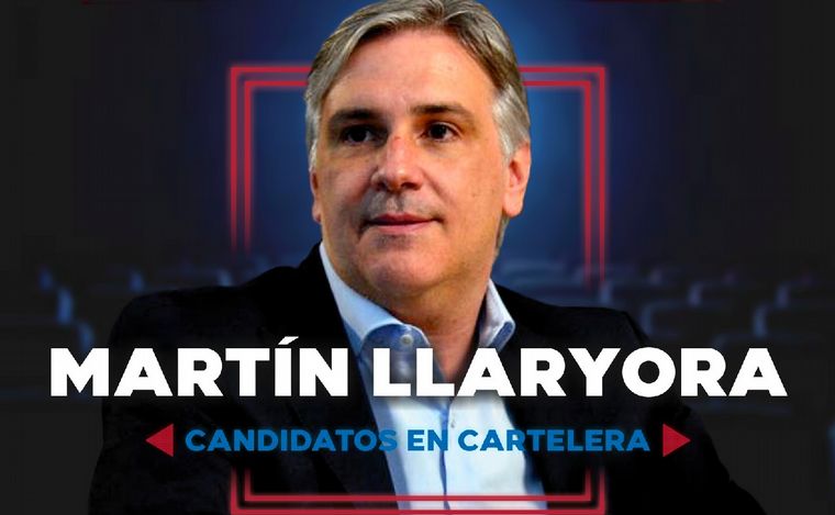 FOTO: Martín Llaryora, candidato a gobernador de Córdoba.
