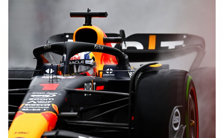 Con impresionante diferencia, Verstappen se llevó la pole bajo la lluvia en Canadá