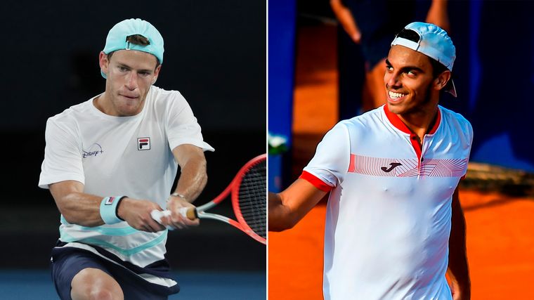 Los argentinos Cerúndolo y Schwartzman dicen presente en Queen's