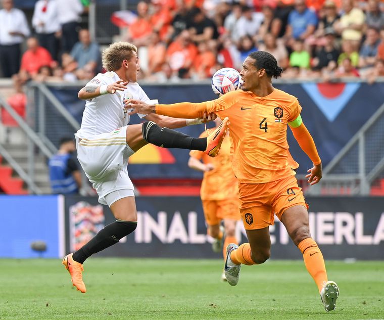 FOTO:  Retegui fue titular en el duelo por el tercer puesto entre Italia y Países Bajos.