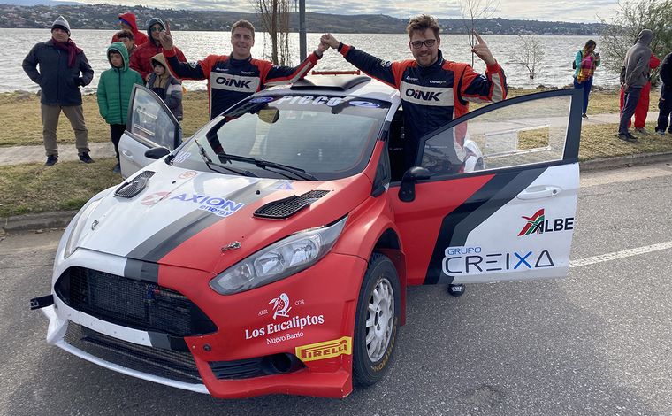 Maranzana y Salamone con el Ford Fiesta, victoriosos en Carlos Paz.