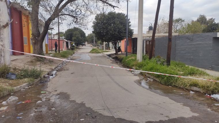 El lugar donde se registró la tragedia.