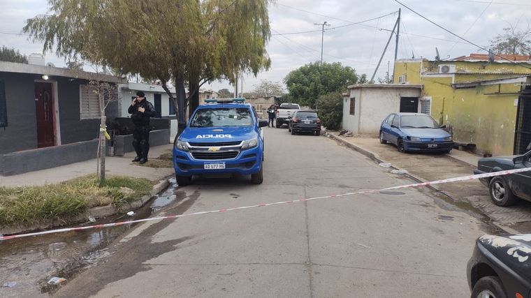 El lugar donde se registró la tragedia.