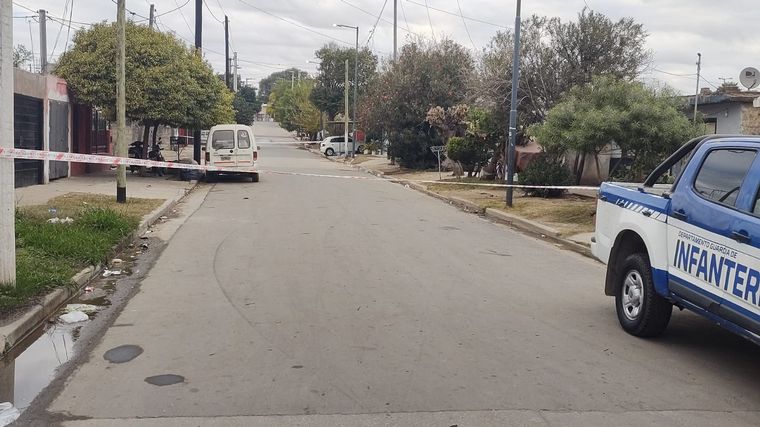 El lugar donde se registró la tragedia.