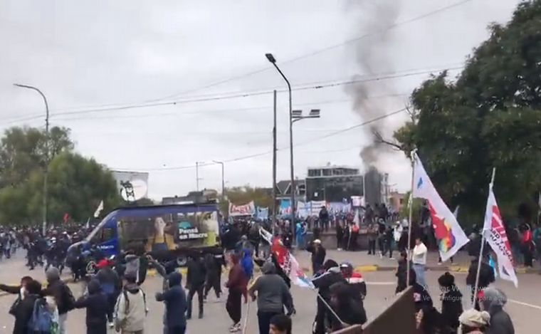 FOTO: Jujuy fue escenario de violentas protestas.