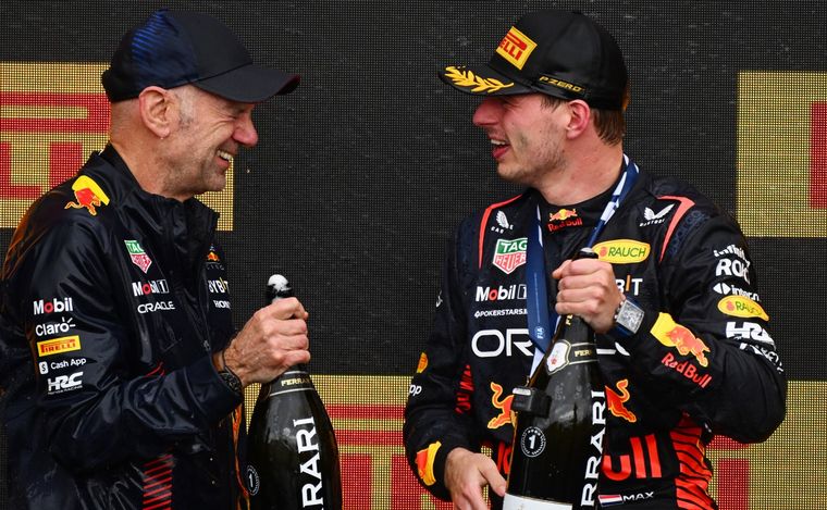 FOTO: Newey y Verstappen, dos 'distintos' que marcan la diferencia de Red Bull con el resto
