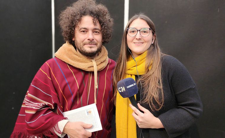 FOTO: Rally Barrionuevo habló con Agostina Meneghetti en Viva la Radio por Cadena 3 Rosario