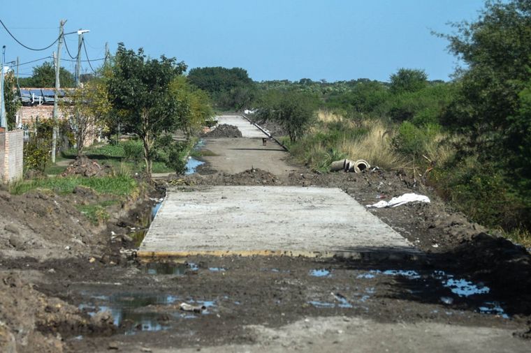 Los peritos de Gendarmería trabajaron en menos de 100 metros de una calle.