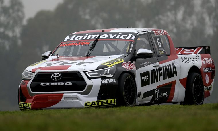 Werner y la Hilux se llevaron la serie más rápida en la mañana del domingo.