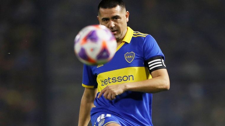 Partido homenaje a Riquelme (Foto:@BocaJrsOficial)