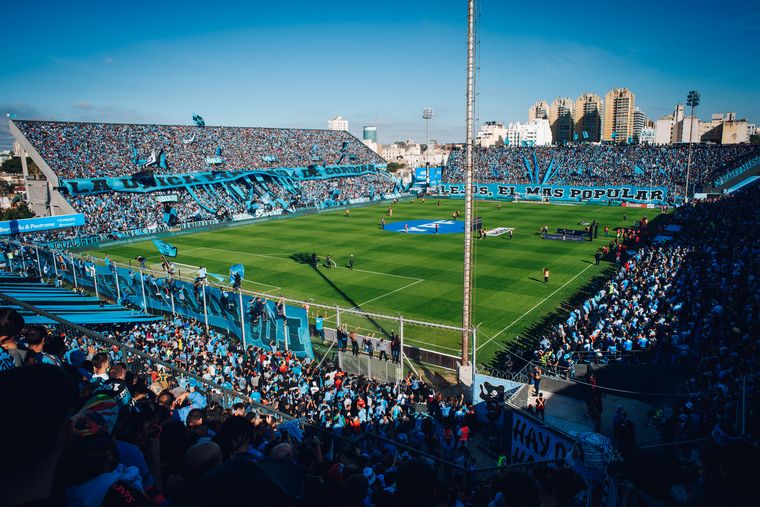 FOTO: Belgrano sigue avanzando con la remodelación del “Gigante”.