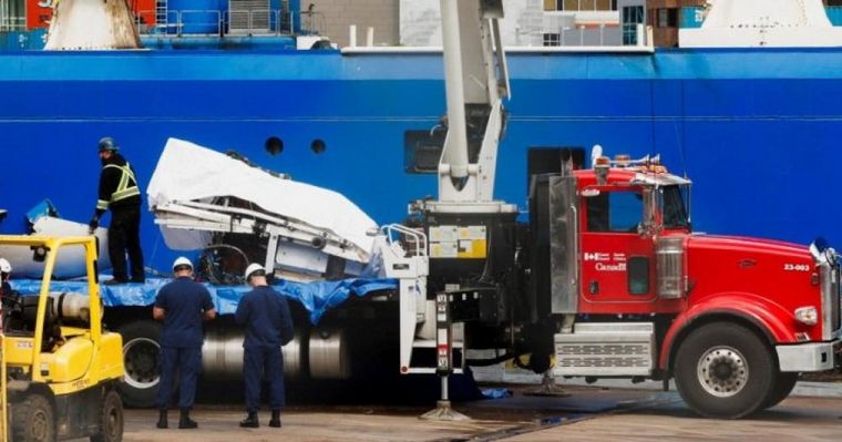 Encuentran presuntos restos humanos en los escombros del sumergible Titán (Foto: NA)