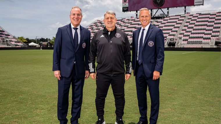 Martino es el nuevo técnico de Messi en Inter Miami (Foto:@InterMiamiCF)
