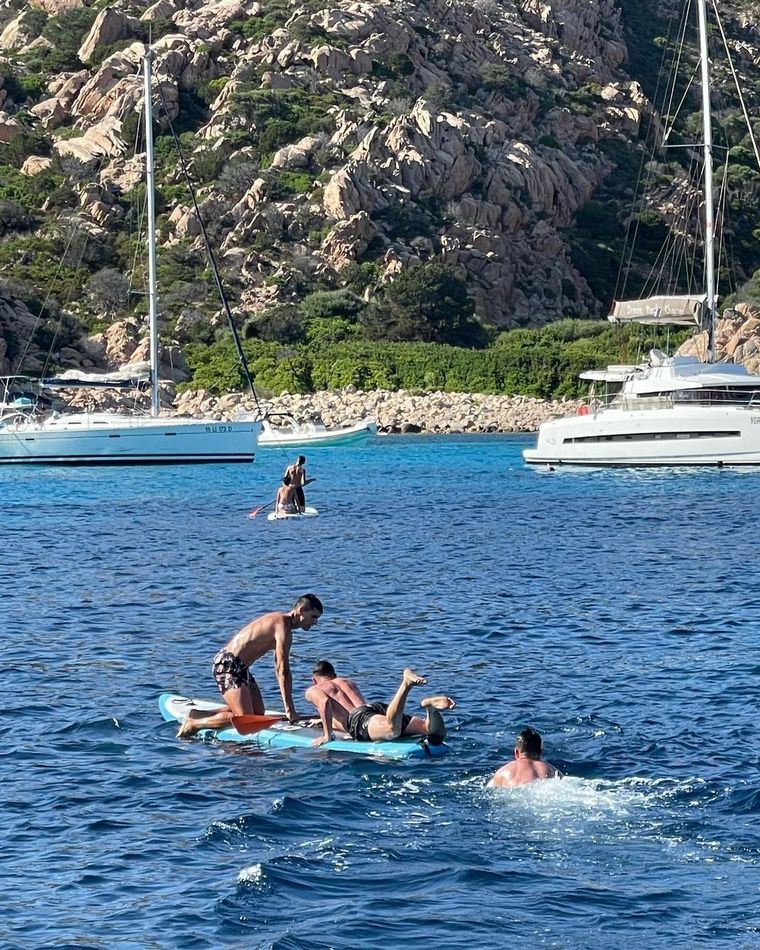 Las lujosas vacaciones de Julián Álvarez.