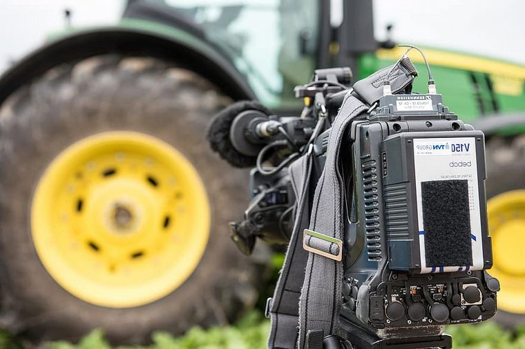 FOTO: A campo. El periodismo agropecuario se reinventa con las nuevas tecnologías.