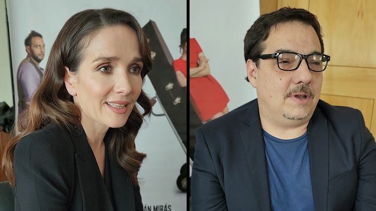 Natalia Oreiro y Fernán Mirás hablaron con Cadena 3 sobre 